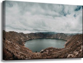 Vászonkép Természet Tó a hegyekben 60x40 cm