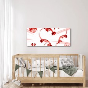 Szív a füstből képe (120x50 cm)