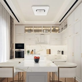 LED Dimmelhető mennyezeti lámpa SPARKY LED/65W/230V 3000-6000K + távirányító