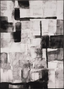 Szőnyeg 120X170 CM Szürke Nappaliba Csúszásgátló Divatos Modern Loft Bcf