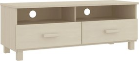vidaXL HAMAR mézbarna tömör fenyőfa TV-szekrény 106 x 40 x 40 cm