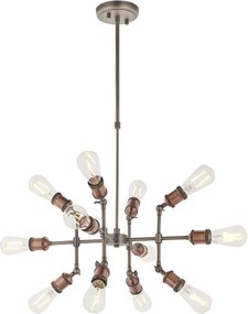 Endon HAL 81609 Csillár 12x40W/E27 IP20