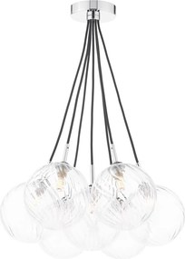 Dar Lighting modern függeszték elpis csiszolt króm darelp342-22