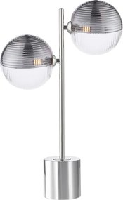 Dar Lighting modern asztali lámpa spiral csiszolt króm darspi4250-19