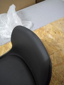 AKCIÓ Fekete bárszék HOGA eco bőrből II. osztály