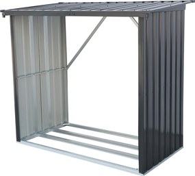 Furnigo Fatároló 154x163x89 cm - antracit