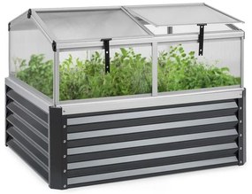 High Grow Advanced, magaságyás tetővel, 120 x 95 x 100 cm, 540 l, acél, antracit