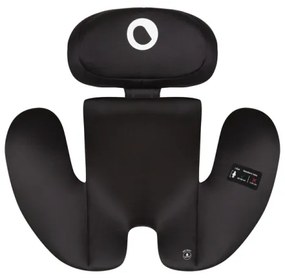 Lionelo autós gyerekülés alappal, forgatható BASTIAAN ONE i-Size 40-150 cm Fekete Carbon