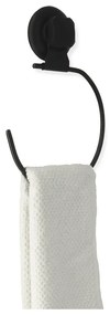 Bestlock Black Belt And Towel Support fekete öntapadós fali kéztörlőtartó - Compactor