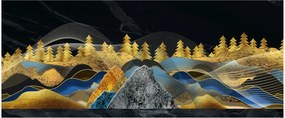 Kép - zlaté hory (120x50 cm)