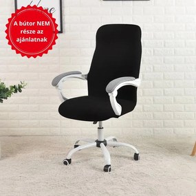 Forgószék Huzat (L-es, enyhén vízlepergető, 1 részes, rugalmas, mosható, fekete)