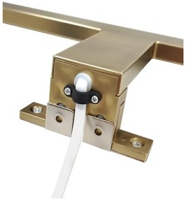 LED fürdőszobai tükörvilágítás LED/8W/230V 4000K 50 cm IP44 matt arany