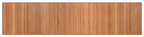 négyszögletű természetes bambusz szőnyeg 70 x 300 cm