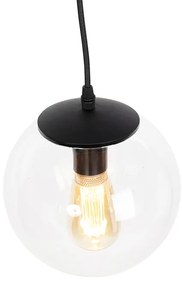 Modern lógólámpa átlátszó 20 cm - Pallon