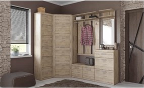 Komód 2D/90, tölgy san remo, ORESTES