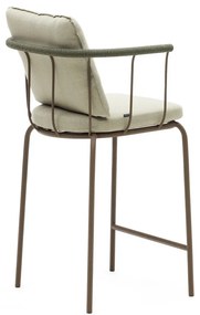 Világoszöld kerti bárszék Salguer – Kave Home