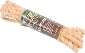 Natúr juta zsinór otthon és kert díszítéséhez 0,8 x 200cm natúr