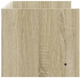 sonoma tölgy színű szerelt fa fali polc 100 x 35 x 30,5 cm