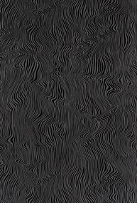 Ezüst hullám mintás tapéta (1597-23)