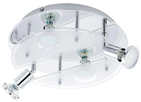 EGLO 93085 - CABO 1 LED-es mennyezeti lámpa 4xGU10/3W