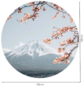 PIPPER. Textil kör alakú falmatrica "Japán" Méret: 60cm