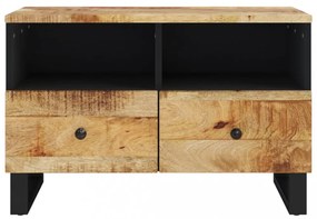 tömör mangófa TV-szekrény 70 x 33 x 46 cm