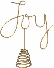 Karácsonyi dísz GOLD JOY 21 cm, arany