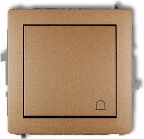 Csengőkapcsoló arany 8DWP-4 Deco Karlik