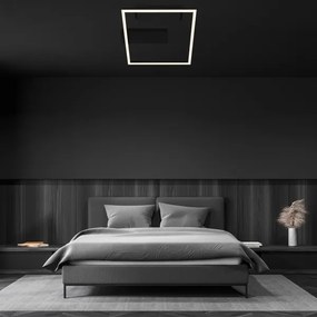 Briloner - LED mennyezeti lámpatest FRAME LED/14W/230V 3000K 30x32 cm fekete