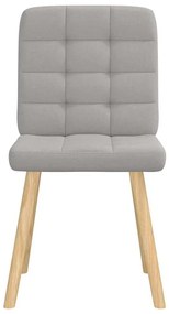 étkezőszékek 4 db Felhőszürke szövet