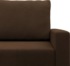 Etna kanapé, szövet anyag, hab töltet, barna