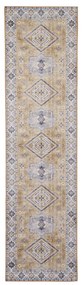 Szürke-bézs futószőnyeg 60x225 cm Topaz – Think Rugs