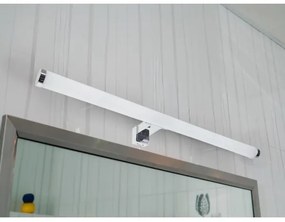 LED fürdőszobai tükörvilágítás, 12W/230V, 59,5 cm, IP44, fényes króm