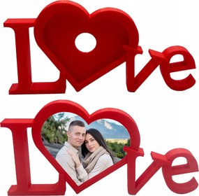 Valentin Napi AjĂĄndĂ©k KĂ©pkeret Love Felirattal, SzĂv AlakĂș