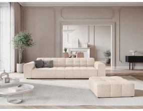 Krémszínű kanapé 244 cm Chicago – Cosmopolitan Design