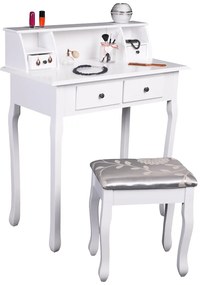 Dekoratív asztal székkel RODES NEW, fehér