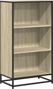 vidaXL sonoma tölgyszínű szerelt fa könyvszekrény 60x35x107,5 cm