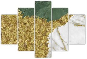 Kép - Zöld márvány N⁰2 (150x105 cm)