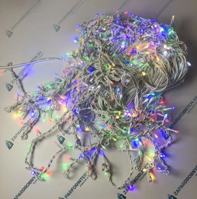 Kültéri karácsonyi LED függöny 25M+ 500LED - colored