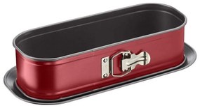 Tefal - Összecsukható ovális sütőforma DELIBAKE 30x11 cm piros