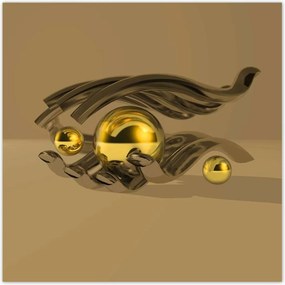 Poszterek 140x140 Golyók a kézben