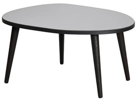 Gusto Black konferenciaasztal sötét üveggel