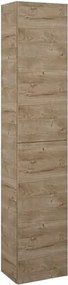 Ceramia Lea magas fürdőszobaszekrény 30x150x23,6 cm tölgy LEA30VD