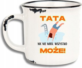 Bögre Fehér Retro Vicces Ajándék Apák Napja Apa Nem Kell Semmi