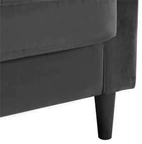 Szürke variálható sarokkanapé Strummer - CosmoLiving by Cosmopolitan