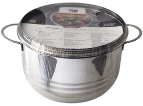Elo 22224 Basic Rozsdamentes acél edény Brillant24 cm, 5,4 l, 5,4 l