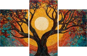 Kép - Nap az élet fájának koronájában (90x60 cm)