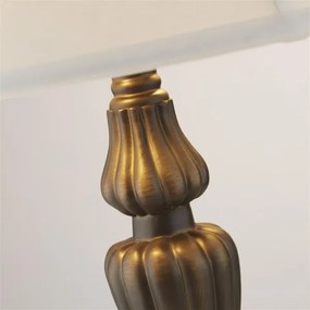 Searchlight EU46091WH - Asztali lámpa AMY 1xE27/60W/230V