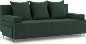 Fireze kanapé, kordbársony, zöld