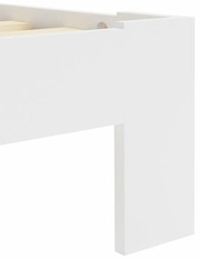 fehér tömör fenyőfa ágy matrac nélkül 180 x 200 cm